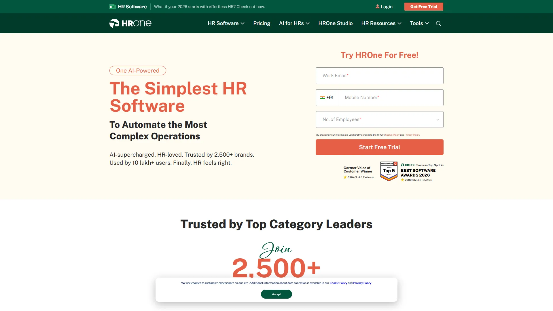 HRone Screenshot
